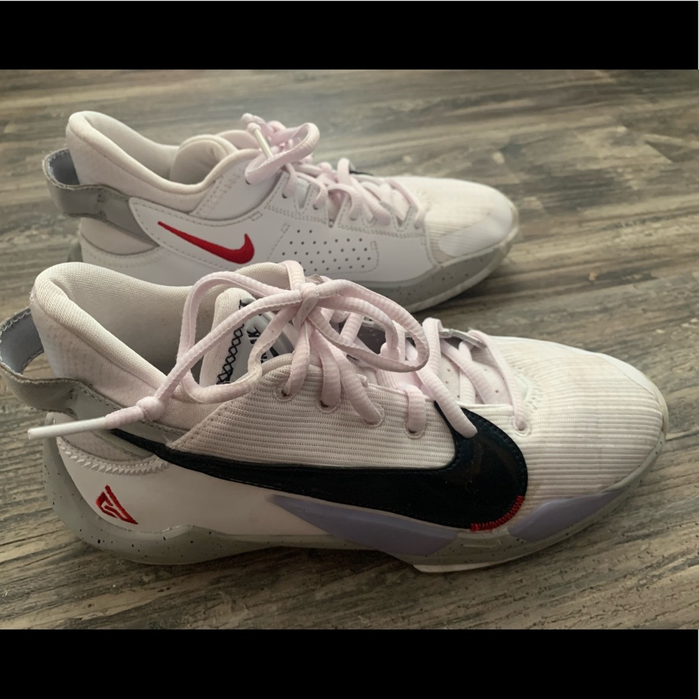 Nike Kid’s Zoom Freak 2 in color “White Cement”